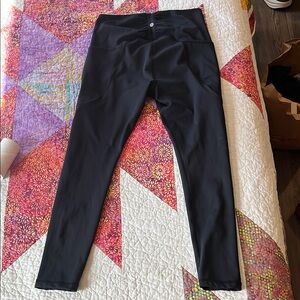 Black High-Waisted Leggings